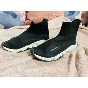 Size 7- Balenciaga Speed 2.0 Black